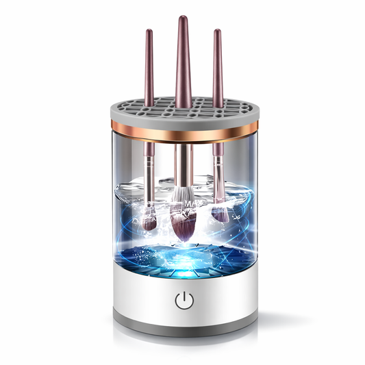 Limpiador de Brochas de Maquillaje Automático